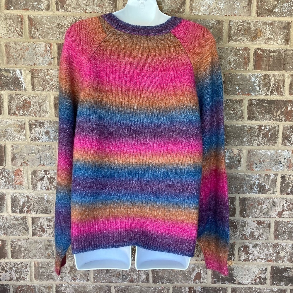 $89 NWT XXL Women Lovely Ombre BB Dakota Sweater Steve Madden - Picture 4 of 10